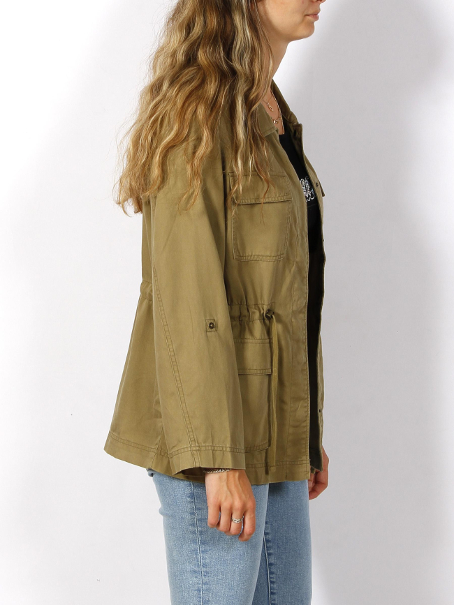 Veste légère kenya utility jacket kaki femme - Only