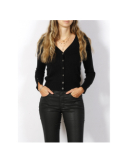 Gilet cardigan zena cardi swtr noir femme - Guess