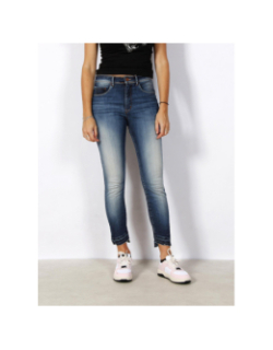 Jean cropped skinny secret glamour bleu femme - Salsa