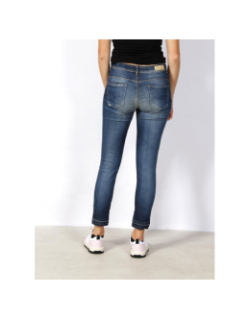 Jean cropped skinny secret glamour bleu femme - Salsa