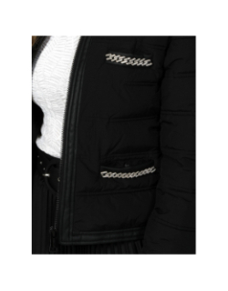 Veste matelassée irene chain jacket noir femme - Guess