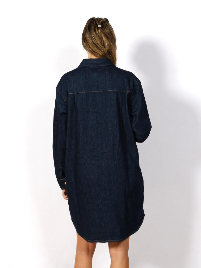 Robe en jean manches longues bleu femme - Tommy Hilfiger