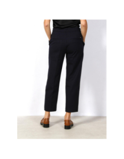 Pantalon tapered punto bleu marine femme - Tommy Hilfiger