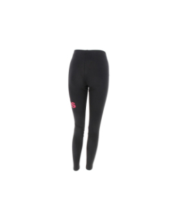 Legging de sport big logo rose noir fille - Adidas