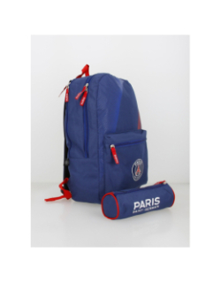 Sac à dos + trousse du PSG bleu rouge enfant - PSG
