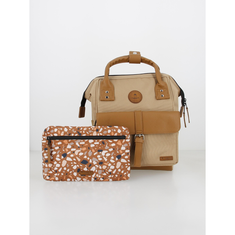Sac à dos mini adventurer kuala lumpur marron - Cabaïa