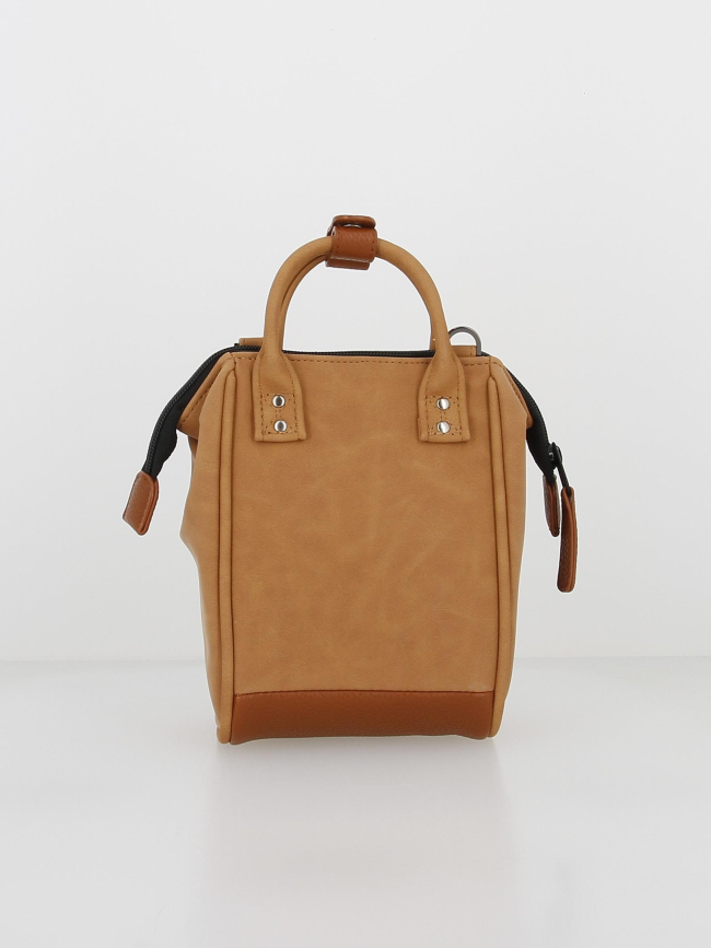 Sac à bandoulière nano moscou marron femme - Cabaïa