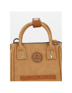 Sac à bandoulière nano moscou marron femme - Cabaïa