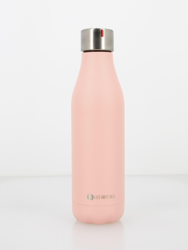 Gourde isotherme time up 500 ml rose - Les Artistes