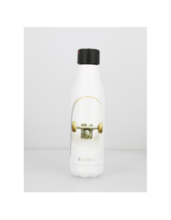 Gourde isotherme time up 500 ml skateboard blanc - Les Artistes