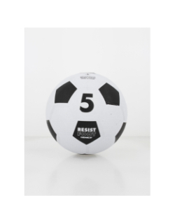 Ballon de football en caoutchouc noir blanc - Tremblay