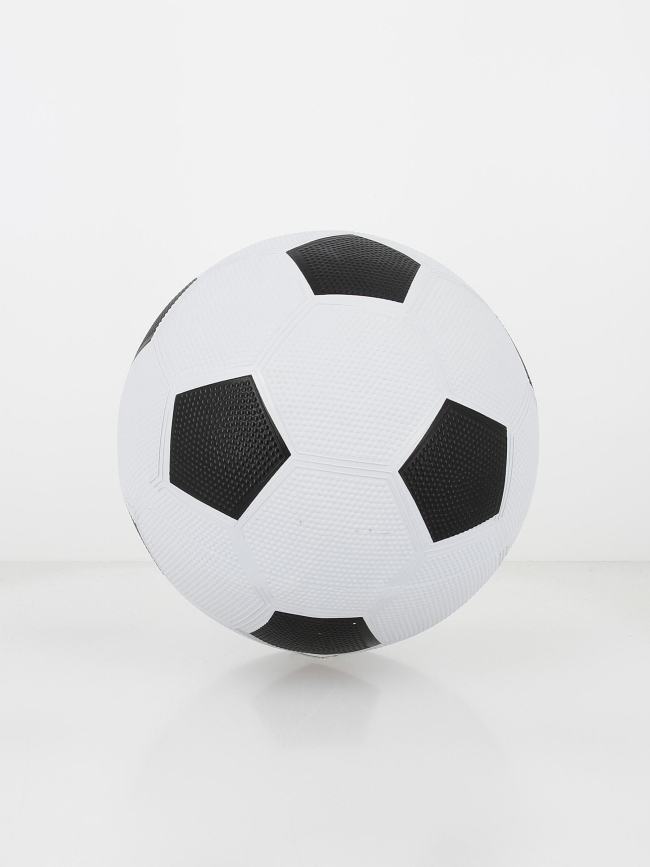 Ballon de football en caoutchouc noir blanc - Tremblay