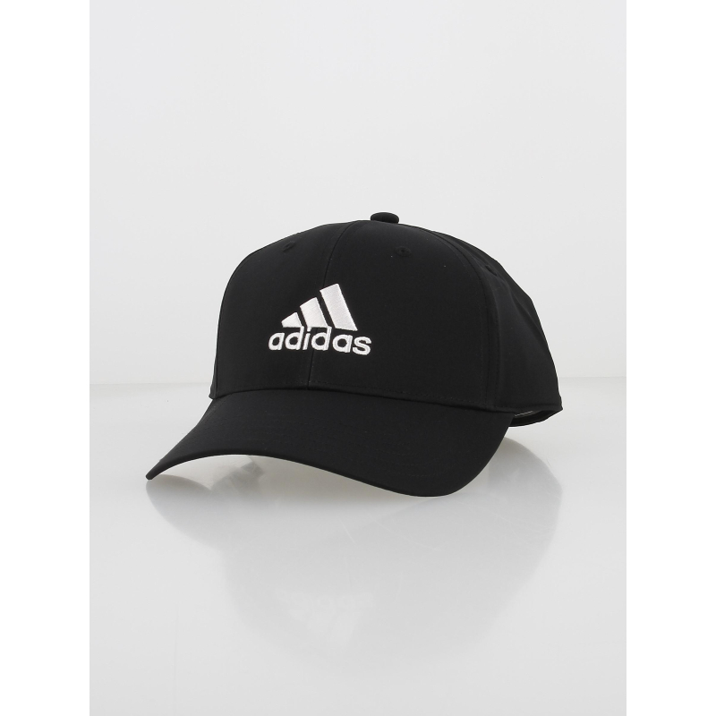 Casquette baseball cap noir logo brodé noir homme - Adidas