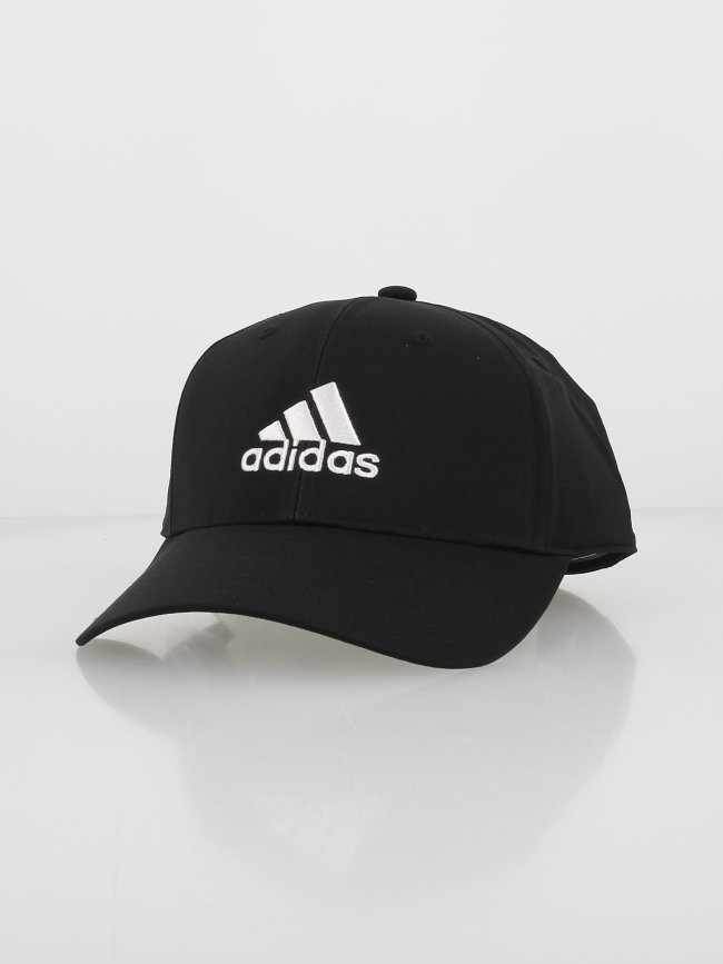 Casquette baseball cap noir logo brodé noir homme - Adidas