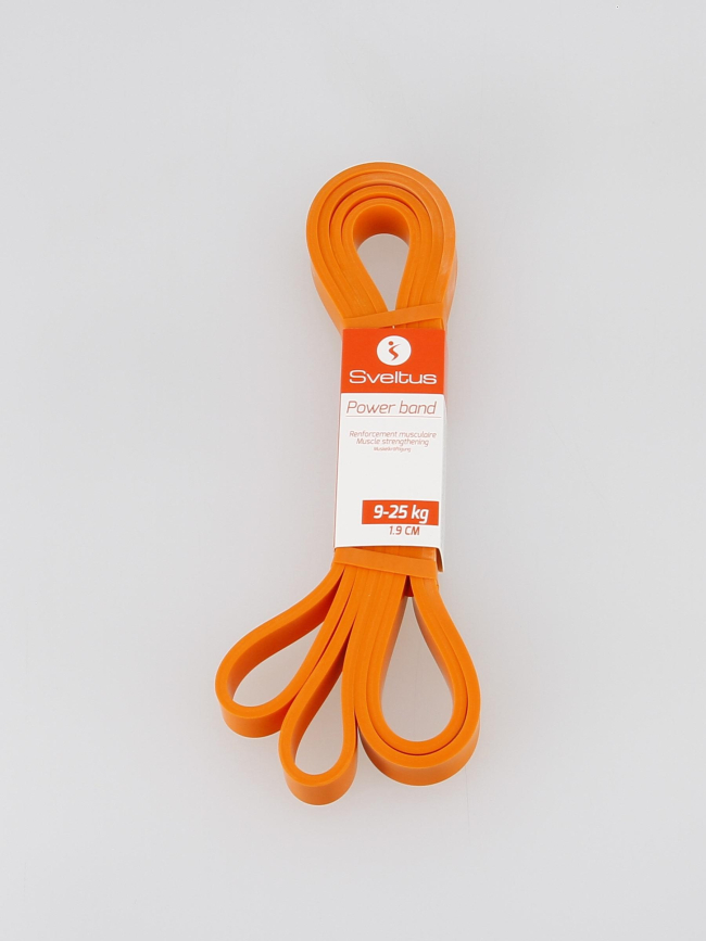 Bande élastique medium orange - Sveltus