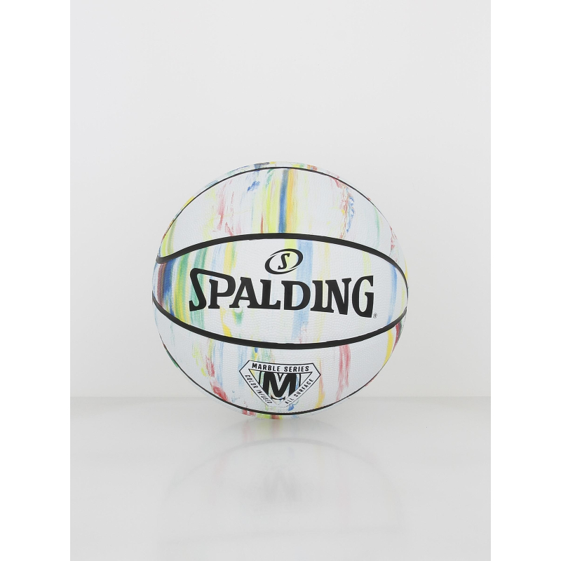 Ballon de basketball marble series sz7 multicolore - Spalding