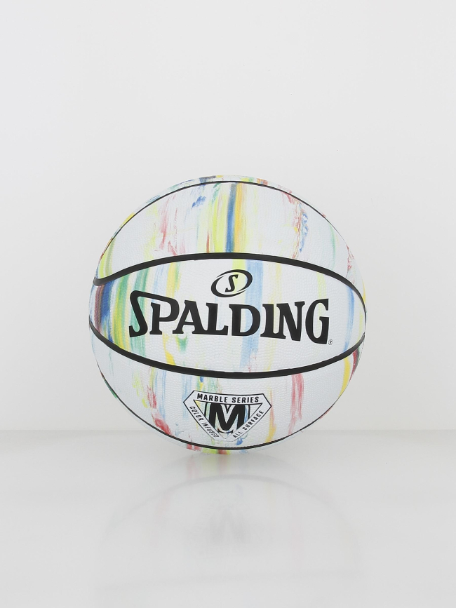 Ballon de basketball marble series sz7 multicolore - Spalding