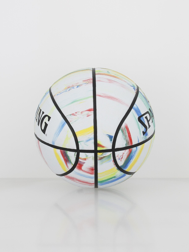 Ballon de basketball marble series sz7 multicolore - Spalding