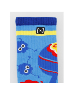 Chaussettes depareillées tennis chupa chups bleu - Capslab