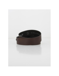 Ceinture en cuir bovin boucle en métal marron homme - Levis