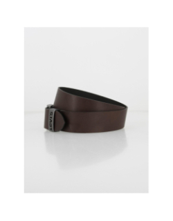 Ceinture en cuir bovin boucle en métal marron homme - Levis