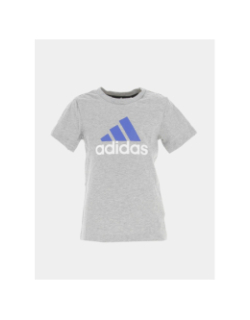 Ensemble t-shirt + short bleu gris enfant - Adidas