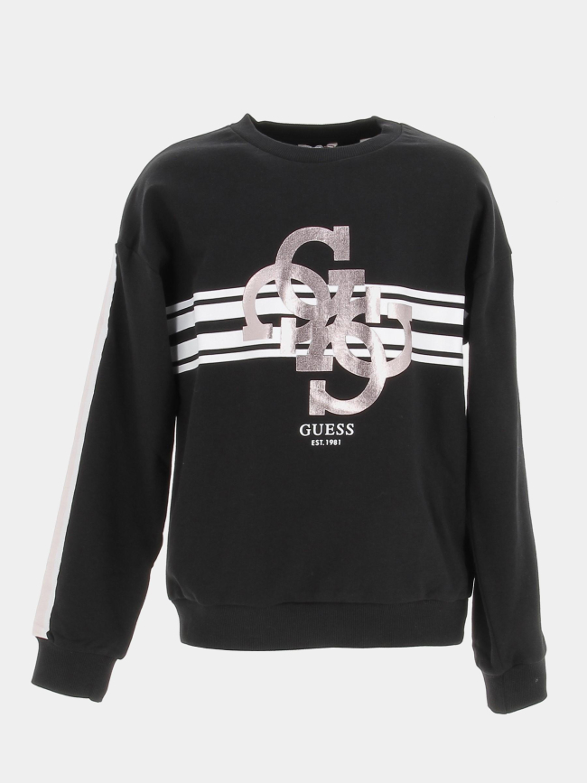 Sweat ls active top noir enfant - Guess