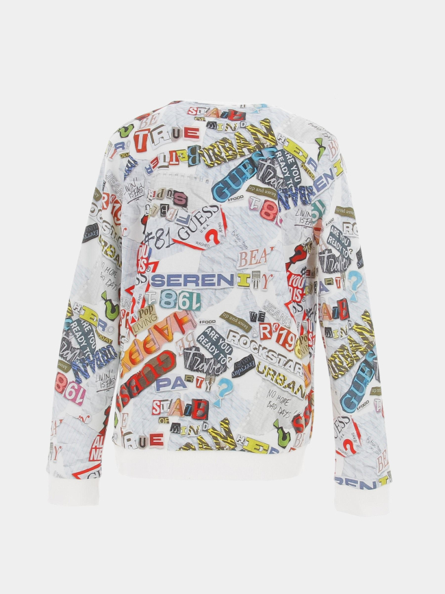 Sweat ls active top multicolore enfant - Guess