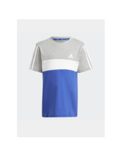 T-shirt colorblock 3s tiberio bleu enfant - Adidas