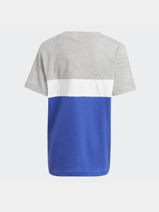 T-shirt colorblock 3s tiberio bleu enfant - Adidas