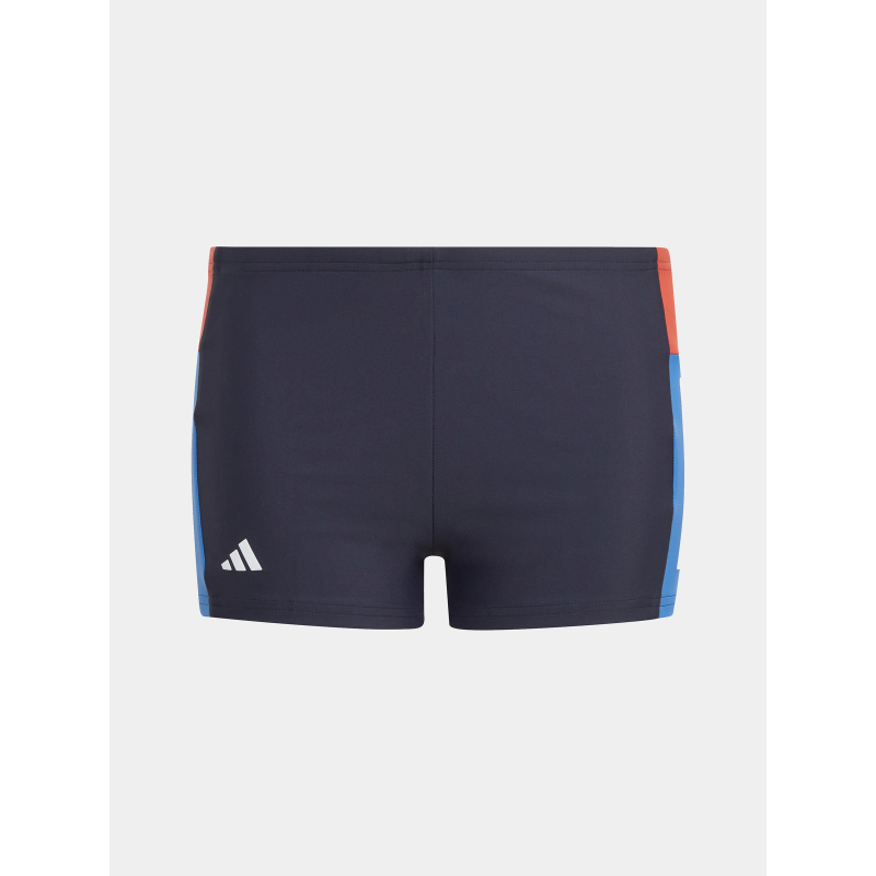 Maillot de bain colorblock 3s rouge bleu enfant - Adidas