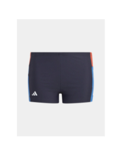 Maillot de bain colorblock 3s rouge bleu enfant - Adidas