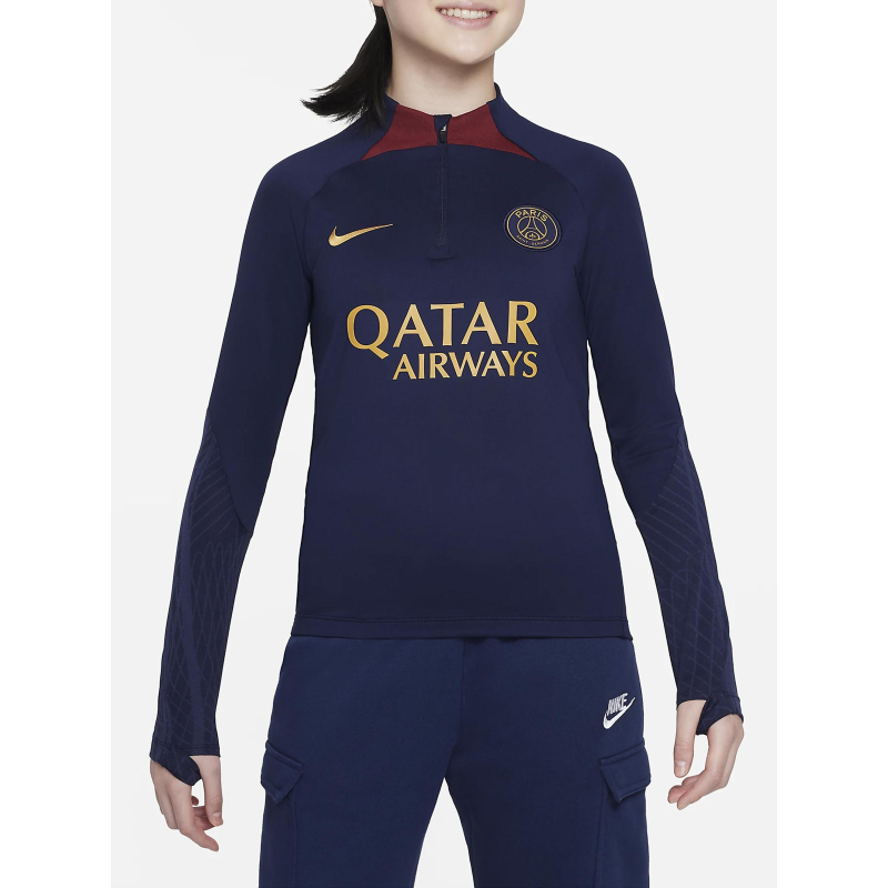 Sweat de football PSG bleu marine enfant - Nike