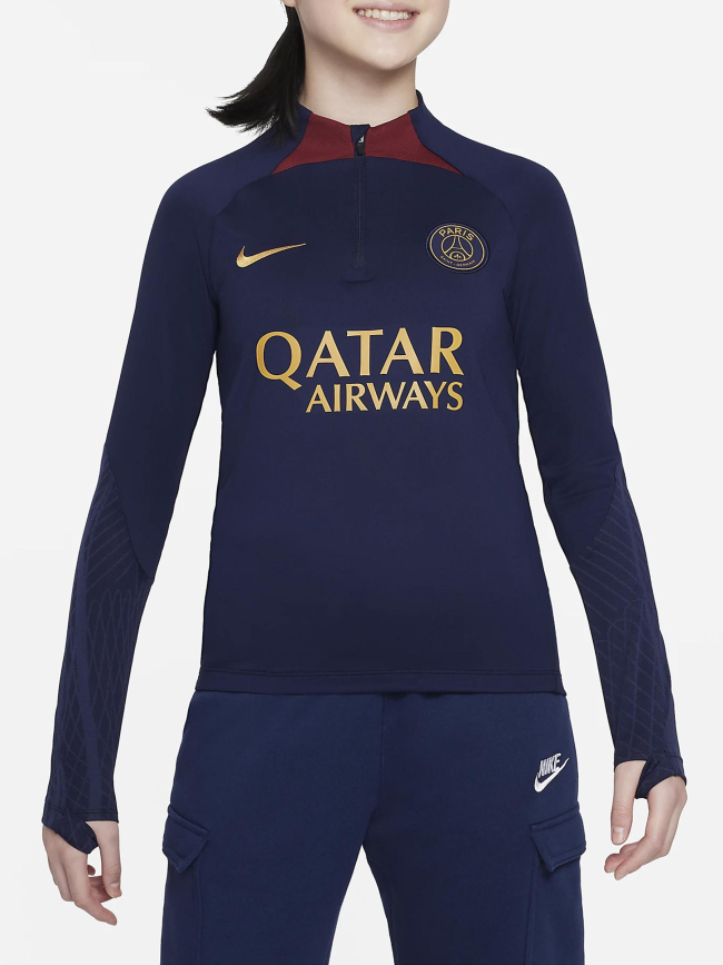 Sweat de football PSG bleu marine enfant - Nike