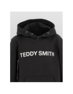 Sweat à capuche david noir enfant - Teddy Smith