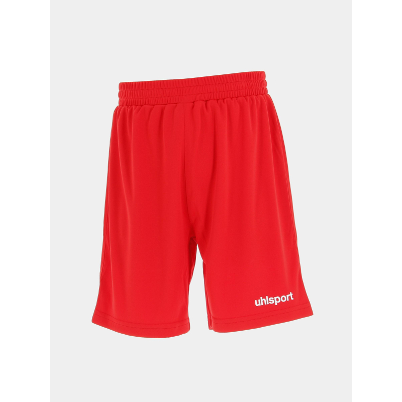 Short de football center basic rouge garçon - Uhlsport