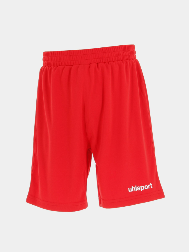 Short de football center basic rouge garçon - Uhlsport