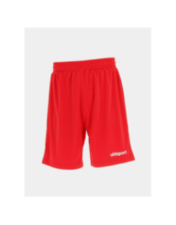 Short de football center basic rouge garçon - Uhlsport