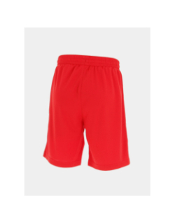 Short de football center basic rouge garçon - Uhlsport