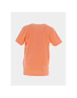 T-shirt bombshell flaxton orange garçon - Quiksilver