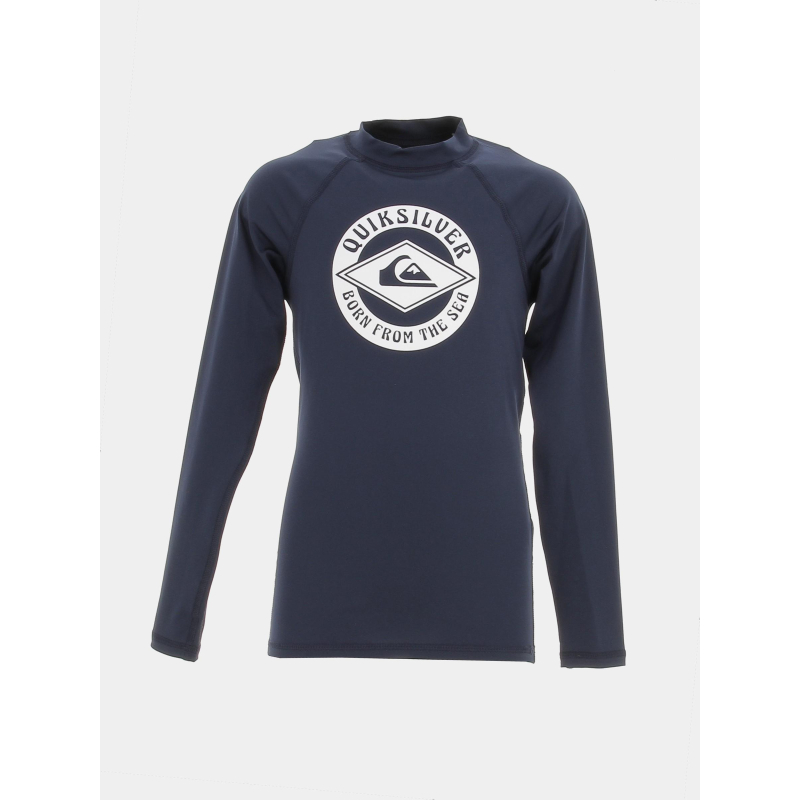 T-shirt manche longues protection UV bleu enfant - Quiksilver