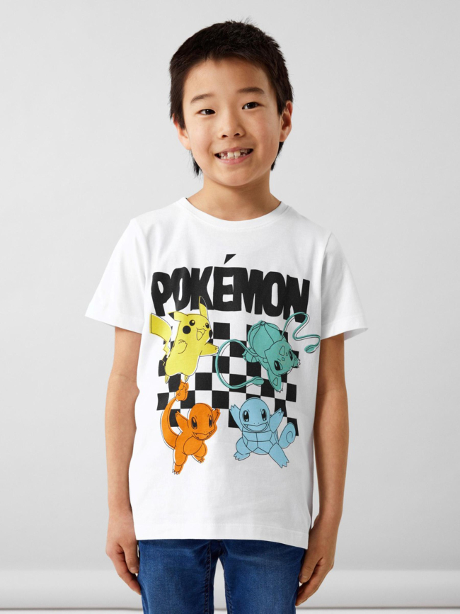 T-shirt pokemon blanc enfant - Name It