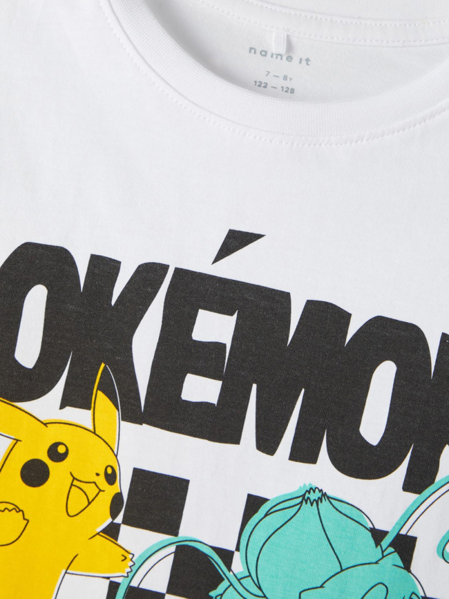 T-shirt pokemon blanc enfant - Name It