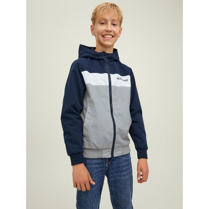 Veste erush blocking bleu marine enfant - Jack & Jones