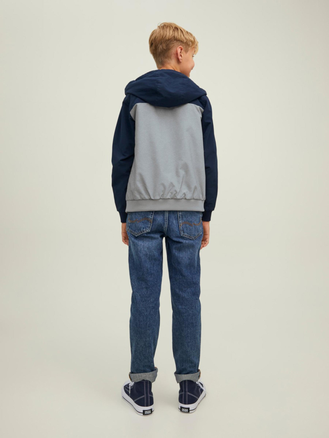 Veste erush blocking bleu marine enfant - Jack & Jones