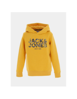 Sweat à capuche james jaune enfant - Jack & Jones