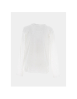 T-shirt james manches longues blanc garçon - Jack & Jones