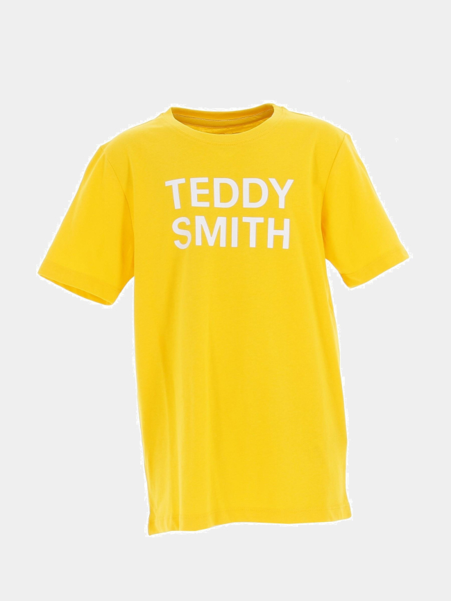 T-shirt ticlass 3 jaune enfant - Teddy Smith