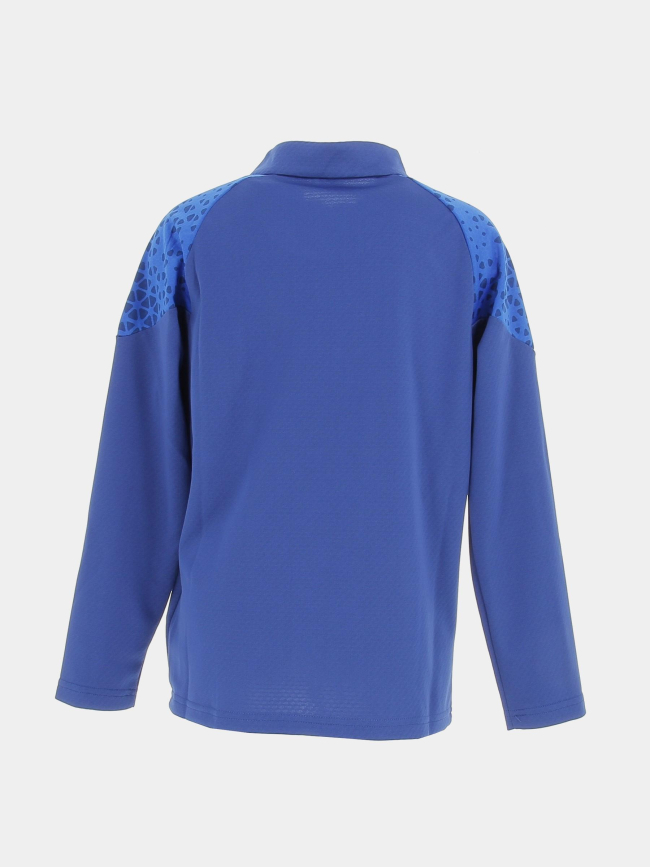 Sweat de football OM 1/4 zip or bleu enfant - Puma