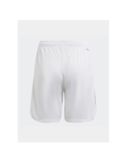 Short de football OL domicile blanc enfant - Adidas